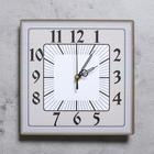 Часы настенные, серия: Классика, дискретный ход, 23.5 х 23.5 см, микс - фото 2140109