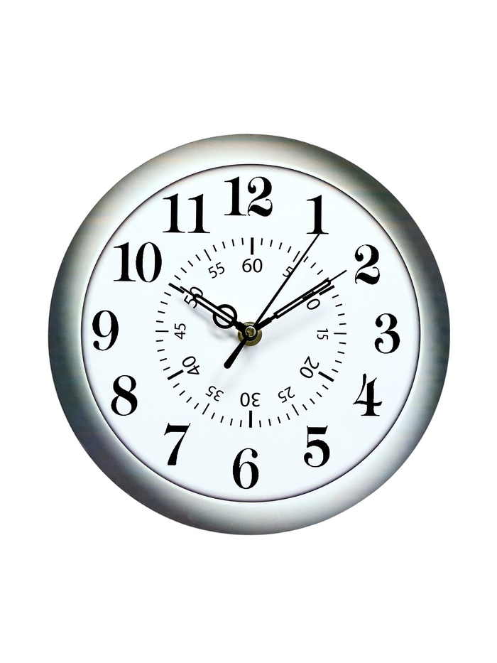 Часы настенные интерьерные, d=23 см