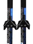 Комплект лыжный: пластиковые лыжи 170 см с насечкой, стеклопластиковые палки 130 см, крепления NN75 мм, цвета МИКС - Фото 9