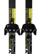 Комплект лыжный: пластиковые лыжи 160 см с насечкой, стеклопластиковые палки 120 см, крепления NN75 мм, цвета МИКС - Фото 9