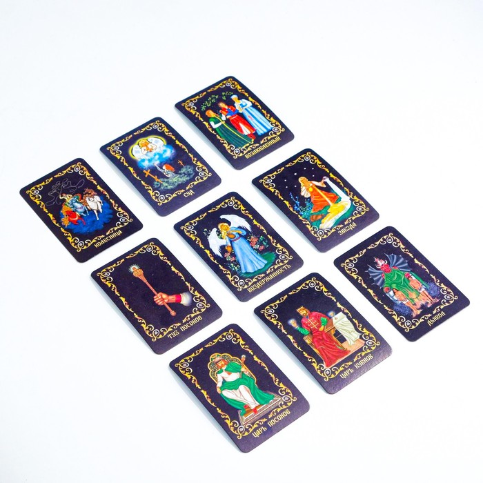Гадальные карты "Таро Русское", 79 карт, 6 х 9 см