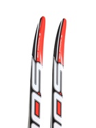 Комплект лыжный: пластиковые лыжи 200 см без насечек, стеклопластиковые палки 160 см, крепления NN75 мм, цвета МИКС - Фото 8