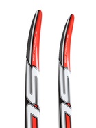 Комплект лыжный: пластиковые лыжи 195 см без насечек, стеклопластиковые палки 155 см, крепления NN75 мм, цвета МИКС - Фото 8