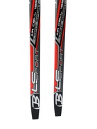 Комплект лыжный: пластиковые лыжи 195 см без насечек, стеклопластиковые палки 155 см, крепления NN75 мм, цвета МИКС - Фото 10