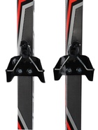 Комплект лыжный: пластиковые лыжи 195 см без насечек, стеклопластиковые палки 155 см, крепления NN75 мм, цвета МИКС - Фото 9