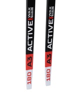 Комплект лыжный: пластиковые лыжи 180 см без насечек, стеклопластиковые палки 140 см, крепления NN75 мм, цвета МИКС - Фото 10