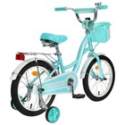 Велосипед 14" GRAFFITI Premium Girl, цвет мятный/белый 4510673