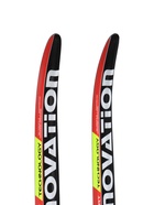 Комплект лыжный: пластиковые лыжи 160 см без насечек, стеклопластиковые палки 120 см, крепления NN75 мм, цвета МИКС - Фото 8