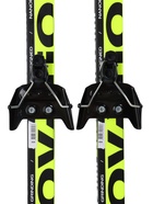 Комплект лыжный: пластиковые лыжи 160 см без насечек, стеклопластиковые палки 120 см, крепления NN75 мм, цвета МИКС - Фото 9