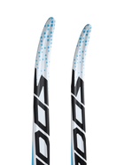 Комплект лыжный: пластиковые лыжи 195 см с насечкой, стеклопластиковые палки 155 см, крепления NN75 мм, цвета МИКС - Фото 8