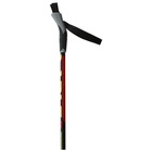 Комплект лыжный: пластиковые лыжи 195 см без насечек, стеклопластиковые палки 155 см, крепления SNS, цвета МИКС - Фото 10