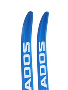 Комплект лыжный: пластиковые лыжи 170 см без насечек, стеклопластиковые палки 130 см, крепления SNS, цвета МИКС - Фото 8