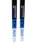 Комплект лыжный: пластиковые лыжи 170 см без насечек, стеклопластиковые палки 130 см, крепления SNS, цвета МИКС - Фото 10