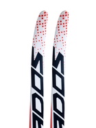 Комплект лыжный: пластиковые лыжи 195 см с насечкой, стеклопластиковые палки 155 см, крепления NNN, цвета МИКС - Фото 8