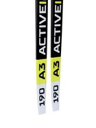 Лыжи пластиковые, 190 см, цвета МИКС - Фото 6