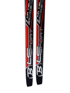 Лыжи пластиковые, 195 см, цвета МИКС - Фото 7