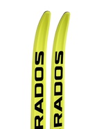 Лыжи пластиковые, 160 см, с насечкой, цвета МИКС - Фото 6