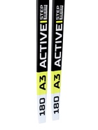 Лыжи пластиковые, 180 см, с насечкой, цвета МИКС - Фото 7