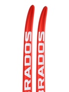 Лыжи пластиковые, 185 см, с насечкой, цвета МИКС - Фото 6