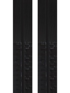 Лыжи пластиковые, 195 см, с насечкой, цвет МИКС - Фото 9