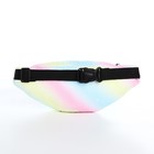 Рюкзак молодёжный из текстиля на молнии, 3 кармана, поясная сумка, цвет разноцветный - Фото 7