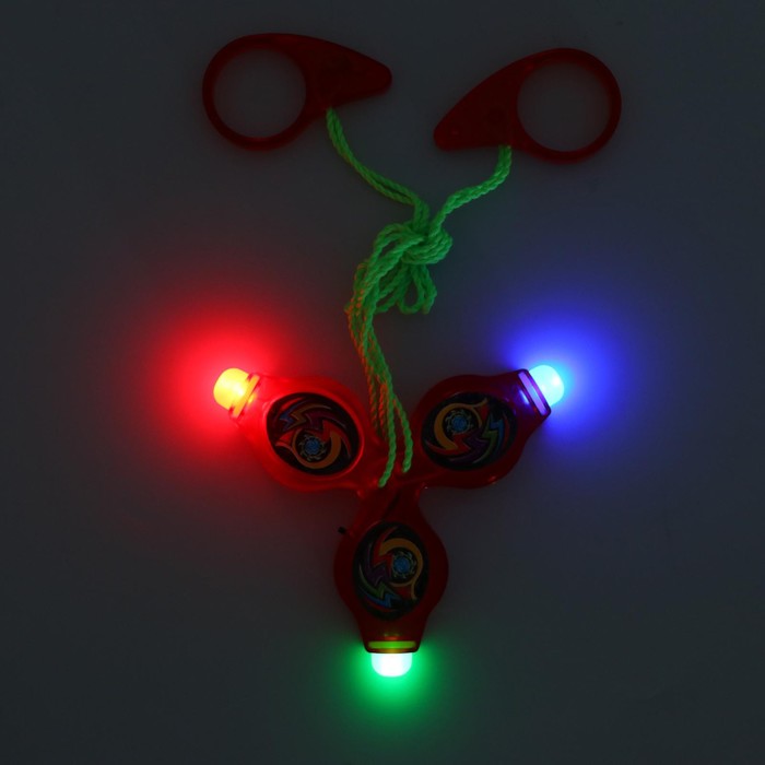 Вертушка для детей «Бумеранг», световая, цвета МИКС - фото 1896942739