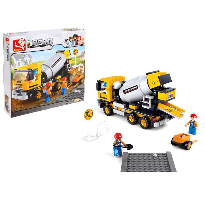 Конструктор «Строительный миксер», 296 деталей, УЦЕНКА - Фото 1