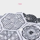 Коврик противоскользящий в ванну Доляна «Маракано», на присосках, 38×66 см - Фото 2