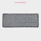 Насадка для швабры на липучке Доляна, микрофибра, 1 карман, 32×12 см - Фото 2