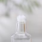 Бутыль стеклянная для соусов и масла с металлической крышкой Доляна «Феб», 500 мл, 6×29 см - Фото 2