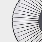 Фруктовница Доляна «Лайн», 26×26×12.5 см, чёрная - Фото 5