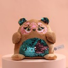 Мягкая игрушка с пайетками «Мишка», 17 см х 9 см х 15 см - фото 24364885