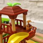 Детский набор «Железная дорога: джунгли», 107 деталей, 50.5×11.5×35 см - Фото 7