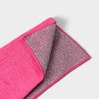 Салфетка для уборки Доляна, для сложных загрязнений, микрофибра, металлический абразив, 30×30 см, МИКС - Фото 4