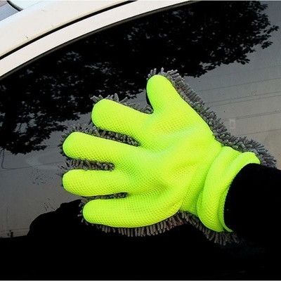 Варежка для мытья авто, микрофибра, 30×21 см