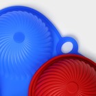 Форма для выпечки «Купол», 25×16×3.5 см, 6 ячеек (d=7 см), силикон, МИКС - Фото 8