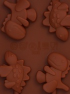 Форма для леденцов Доляна «Дино», силикон, 14×11×1.5 см, 8 ячеек, с палочками, коричневая - Фото 6