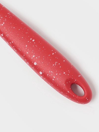 Лопатка Доляна «Гранат», силикон, 28 см, красная