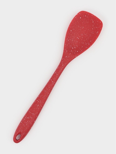 Лопатка Доляна «Гранат», силикон, 28 см, красная