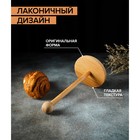 Держатель для кухонных бумажных полотенец, 13×25 см, бук, цвет и рисунок микс - Фото 3