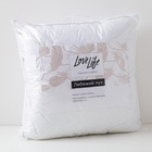 Подушка LoveLife, лебяжий пух, 70×70 см, глосс-сатин 6709628