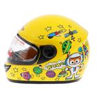Шлем HIZER 105-1, размер L, жёлтый, детский - Фото 2