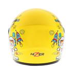 Шлем HIZER 105-1, размер L, жёлтый, детский - Фото 4