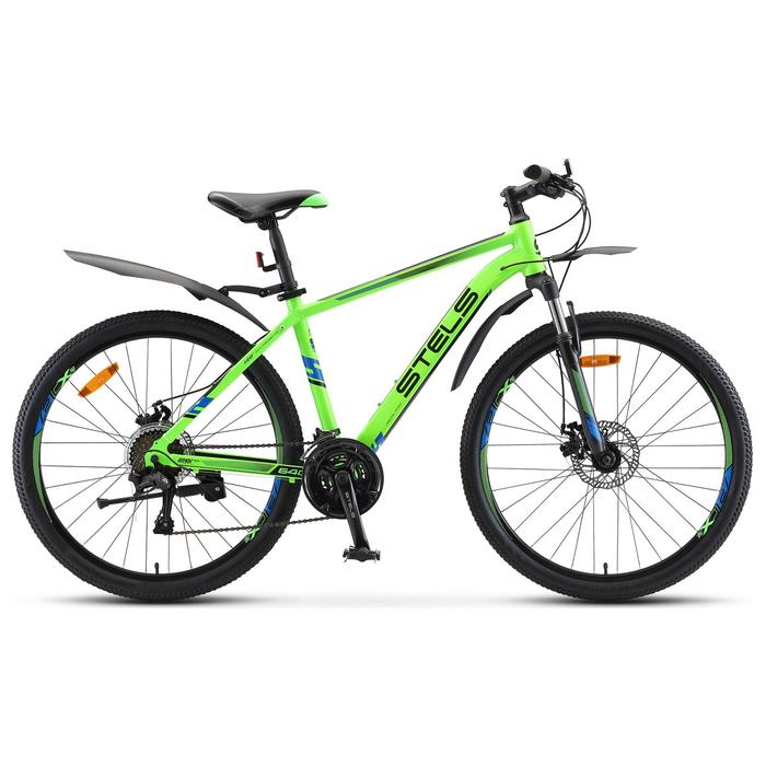 Велосипед 26" Stels Navigator-640 MD, V010, цвет зелёный, размер 14,5" - Фото 1
