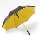 Зонт - трость полуавтоматический «Однотон», 8 спиц, R = 60 см, цвет МИКС - фото 9112733