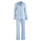 Пижама женская (сорочка, брюки) : Light touch цвет голубой, р-р 50 - фото 809272377 Пижама женская (сорочка, брюки) : Light touch цвет голубой, р-р 50 - фото 809272377