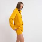 Пижама женская (сорочка, шорты) MINAKU: Light touch цвет золото, р-р 42 - Фото 4