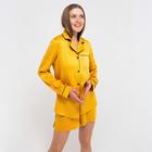 Пижама женская (сорочка, шорты) MINAKU: Light touch цвет золото, р-р 46 6436821 Пижама женская (сорочка, шорты) MINAKU: Light touch цвет золото, р-р 46 6436821