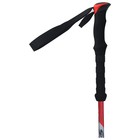 Палка для скандинавской ходьбы ONLITOP, телескопическая, 3 секции, до 135 см, 1 шт., цвет красный - Фото 5