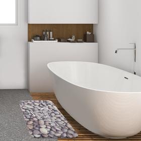 Коврик для ванной Этель "Beautiful life", 80х50 см, велюр